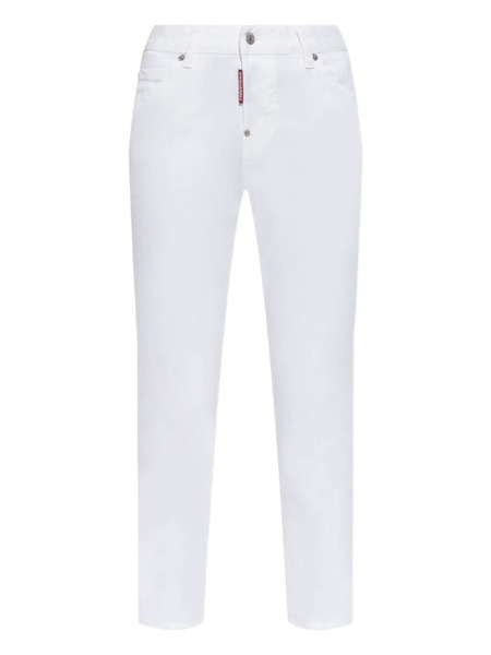  Dsquared2 Logo-patch Jeans - 100 Whiite 