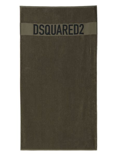  Dsquared2 Logo-print Beach Towel - Green 