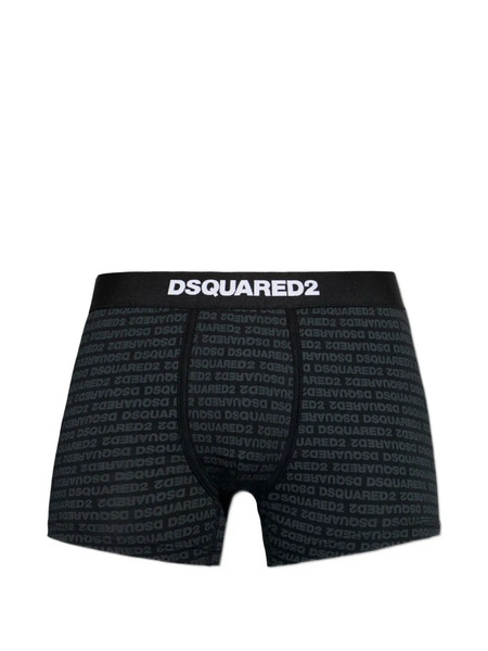  Dsquared2 Logo-print Boxers - Black 