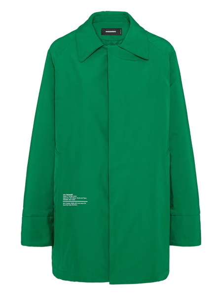  Dsquared2 Logo-print Coat - Green 