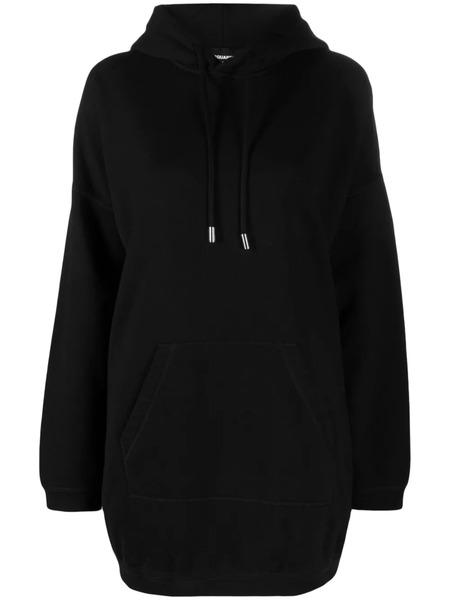  Dsquared2 Logo-print Oversize Hoodie - Black 