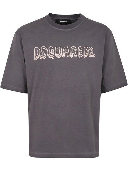  Dsquared2 Logo-print T-shirt - Grey 