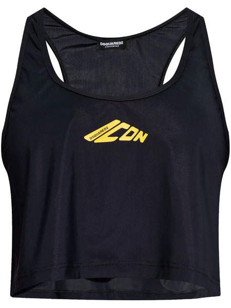  Dsquared2 Logo-print Tank Top - Black 