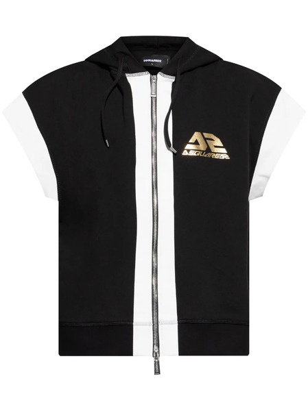  Dsquared2 Logo-print Vest - 900 Black 