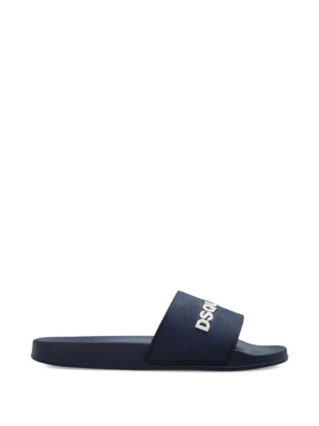  Dsquared2 Logo Slides - Blue 
