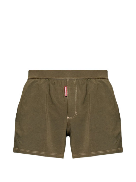  Dsquared2 Logo-tab Boxers - Green 