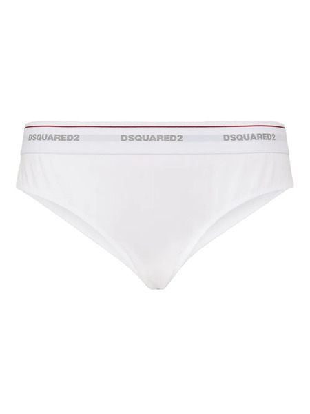  Dsquared2 Logo-waistband Briefs - White 