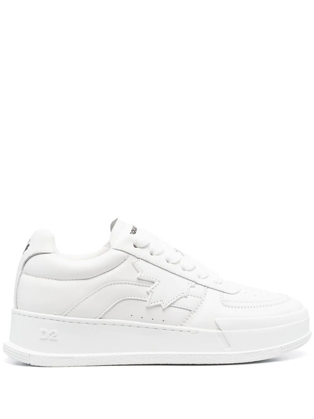  Dsquared2 Low-top Lace-up Sneakers - White 