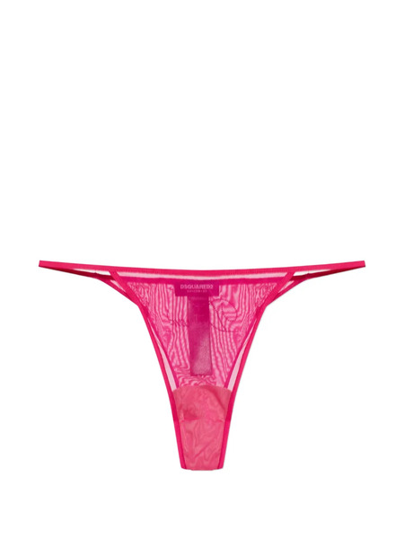  Dsquared2 Mesh Thong - Pink 