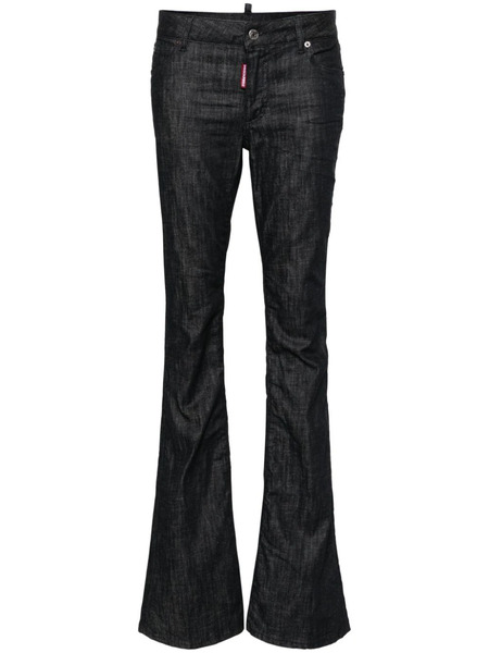  Dsquared2 Mid-rise Flared Jeans - Black 