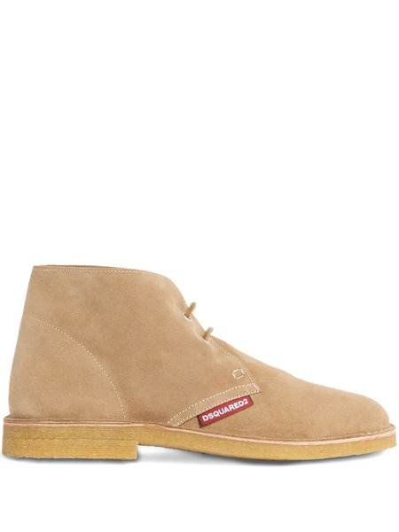  Dsquared2 Neoclassic Lace-up Boots - Neutrals 