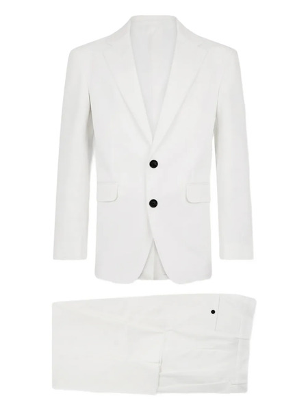  Dsquared2 New York Pocket Button Suit - White 