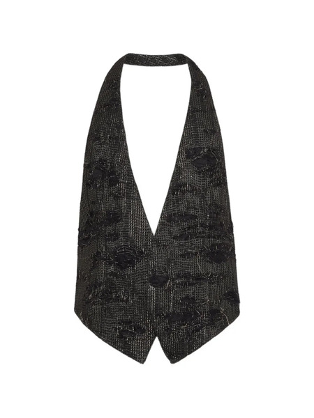  Dsquared2 Open-back Vest - Black 