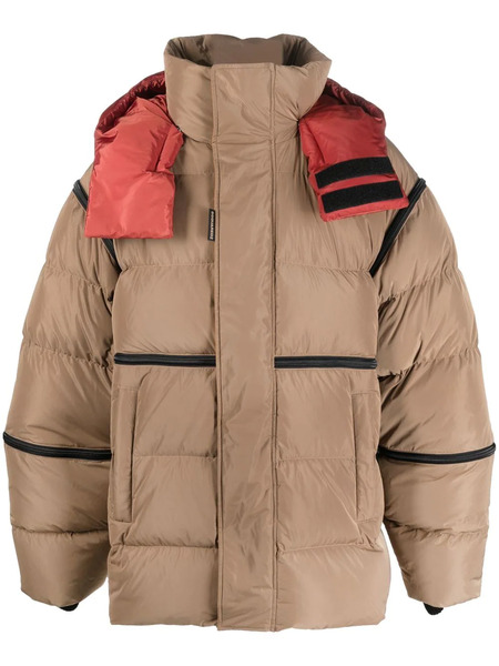  Dsquared2 Padded-panel Coat - Brown 