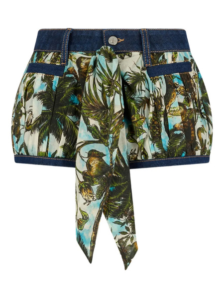  Dsquared2 Palm-print Shorts - Green 