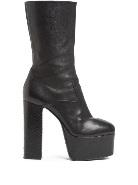  Dsquared2 Platform Ankle Boots - Black 