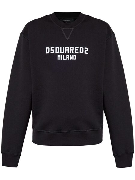  Dsquared2 Printed Sweatshirt - Black 