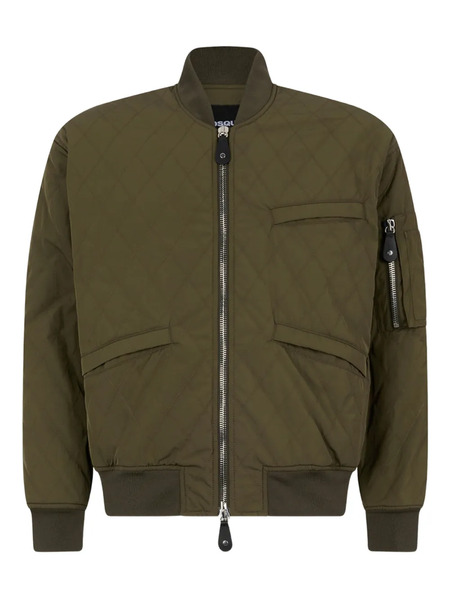  Dsquared2 Quilted Bomber Jacket - Green 
