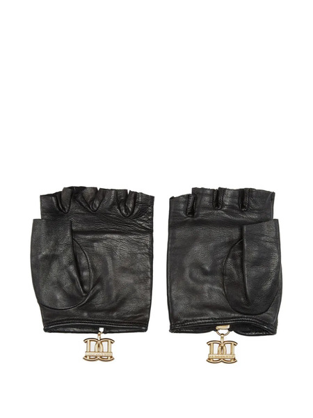  Dsquared2 Quilted Studded Gloves - Black 
