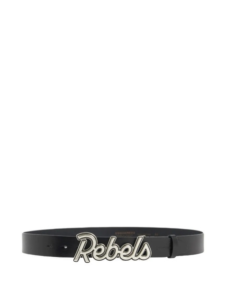 Dsquared2 Rebels Buckle Belt - Black 