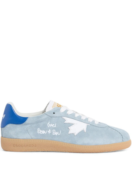  Dsquared2 Rebels Maple Leaf Trainers - Blue 