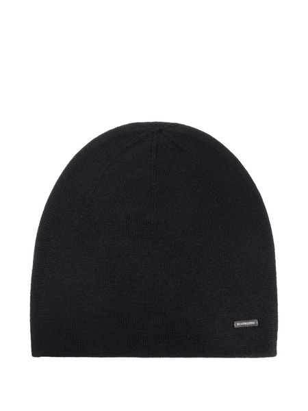  Dsquared2 Ribbed Beanie - Black 