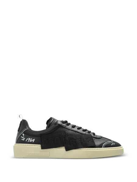 Dsquared2 Rider Logo-patch Sneakers - Black 