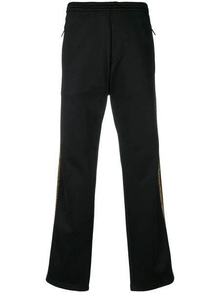  Dsquared2 Sequin Stripe Track Pants - Black 