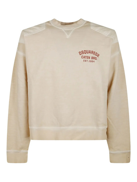  Dsquared2 Shoulder-panel Sweatshirt - Neutrals 