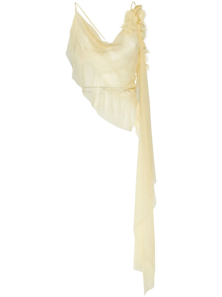  Dsquared2 Silk Top - Neutrals 