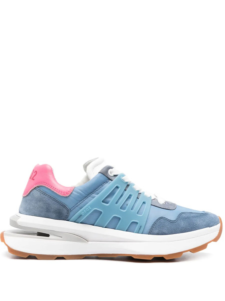  Dsquared2 Slash Leather Sneakers - Blue 