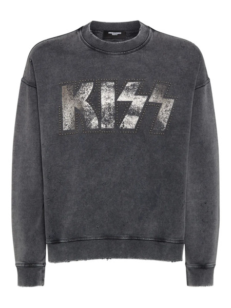  Dsquared2 Slogan-print Sweatshirt - Grey 