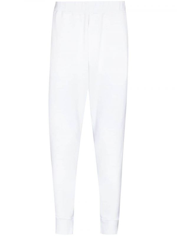  Dsquared2 Sprayed Icon Logo Track Pants - White 