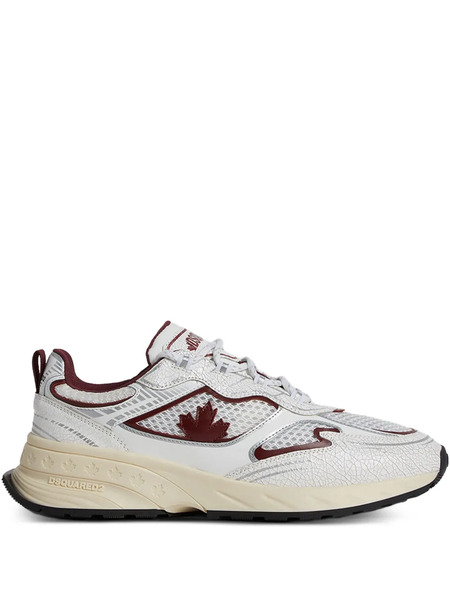  Dsquared2 Sprinter Maple-leaf Sneakers - White 