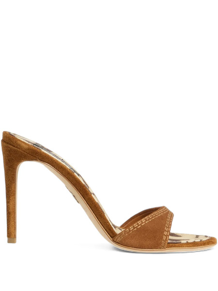  Dsquared2 Strappy Twin Mule Sandals - Brown 