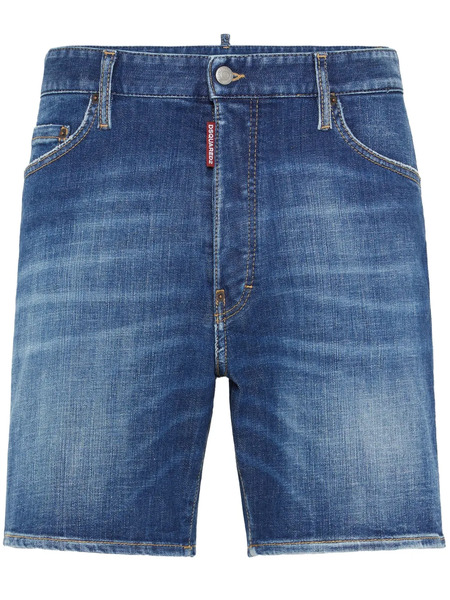  Dsquared2 Stretch-cotton Denim Shorts - Blue 