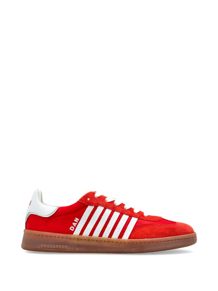  Dsquared2 Striped-detail Leather Sneakers 