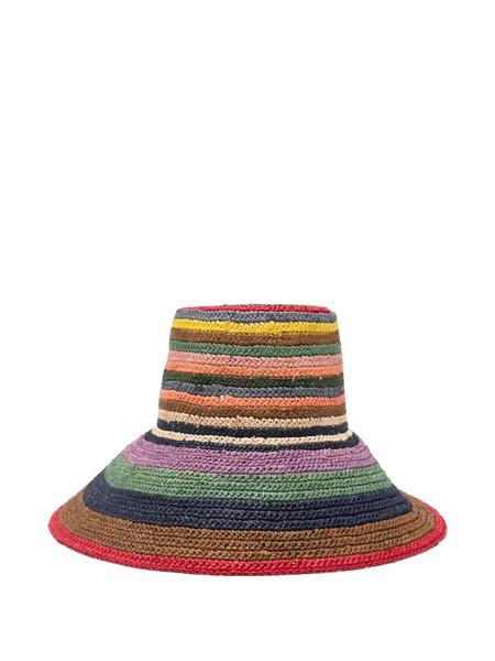  Dsquared2 Striped Sun Hat - Brown 
