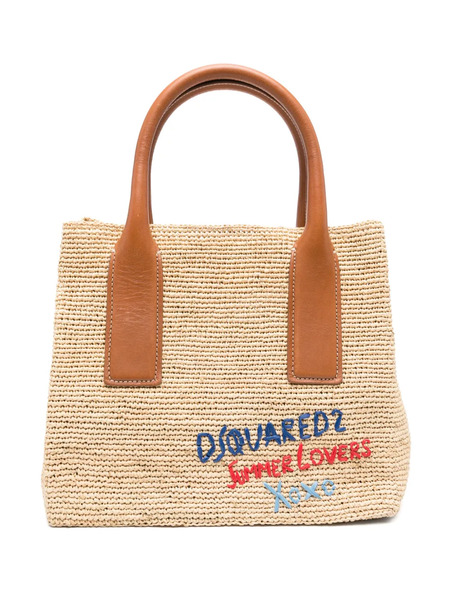  Dsquared2 Summer Lovers Tote Bag - Neutrals 