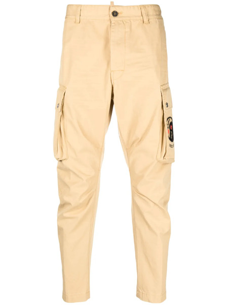  Dsquared2 Tapered-leg Cargo Pants - Neutrals 