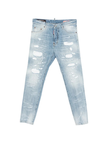  Dsquared2 Teddy Distressed Jeans - Blue 