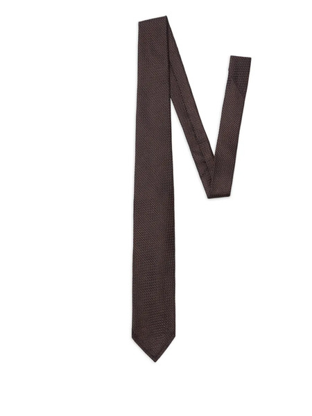  Dsquared2 Textured-jacquard Tie - Brown 