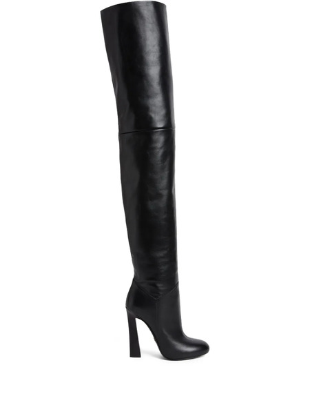  Dsquared2 Twin Over-the-knee Heeled Boots - Black 