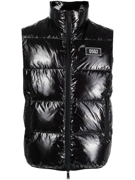  Dsquared2 Ultra Light Down Vest - Black 