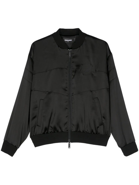  Dsquared2 Under The Bridge Bomber Jacket - Black 