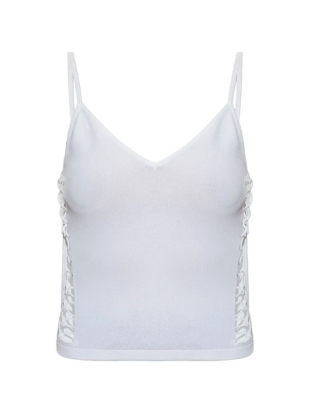  Dsquared2 V-neck Cut-out Knitwear - White 