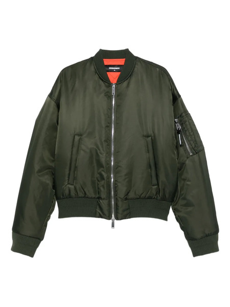  Dsquared2 Zip-front Bomber Jacket - Green 