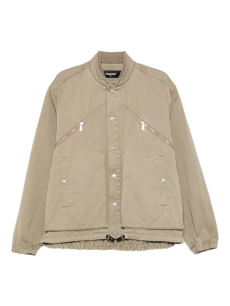  Dsquared2 Zip-pocket Drawstring Jacket - Green 