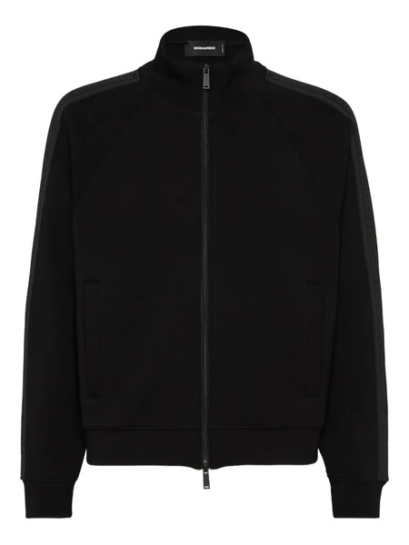  Dsquared2 Zip-up Sweatshirt - Black 
