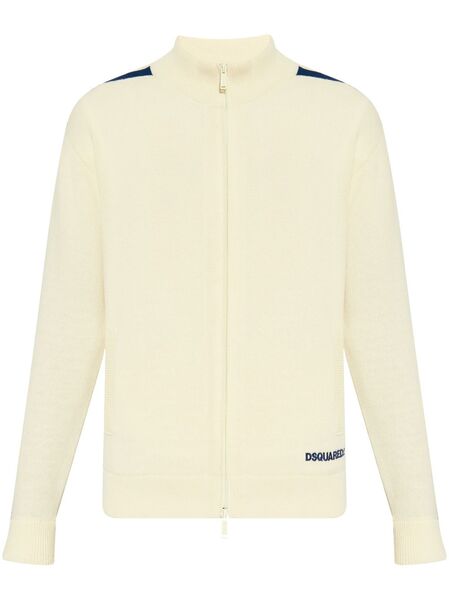  Dsquared2 Zip-up Sweatshirt - Neutrals 